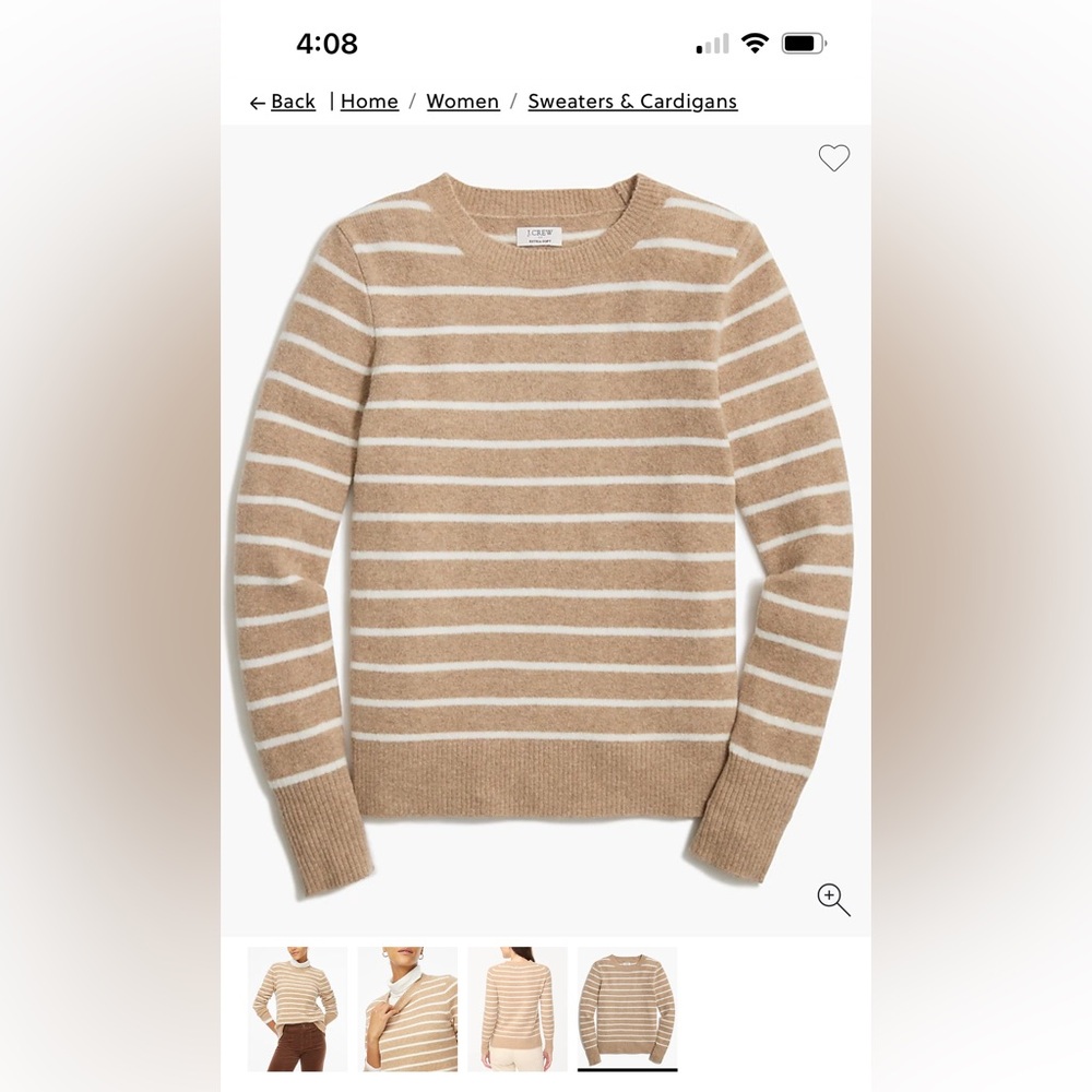 J.Crew Extra Soft Sweater NWOT